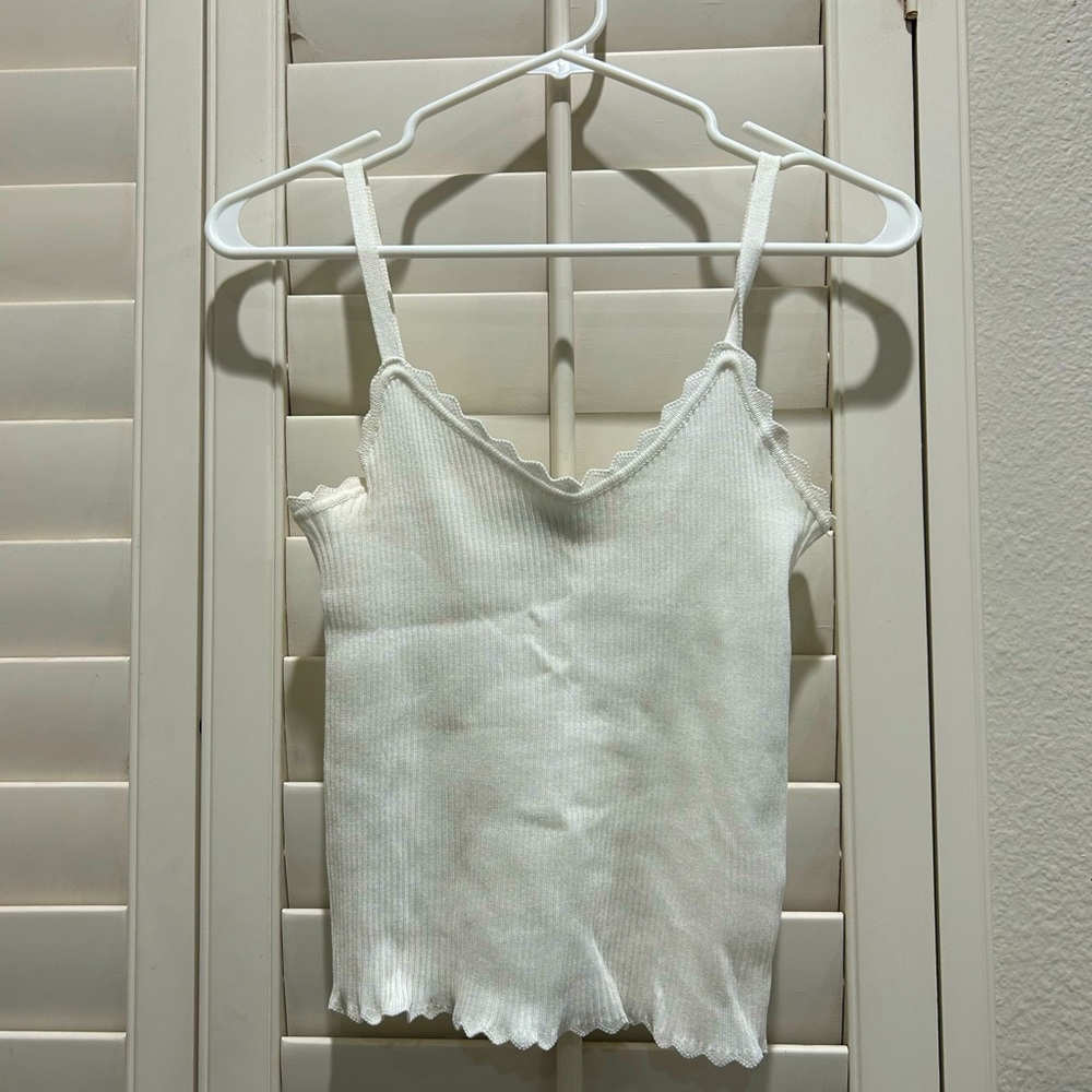 White tank from laguna beach boutique